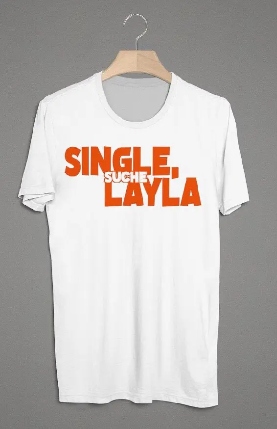 Weißes T-Shirt Single suche Layla